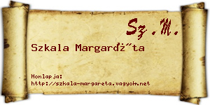 Szkala Margaréta névjegykártya